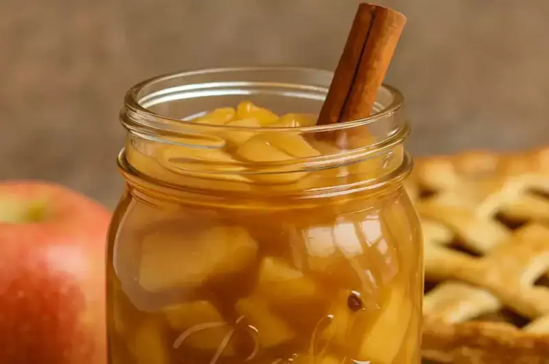 Apple Pie in a Jar Drink