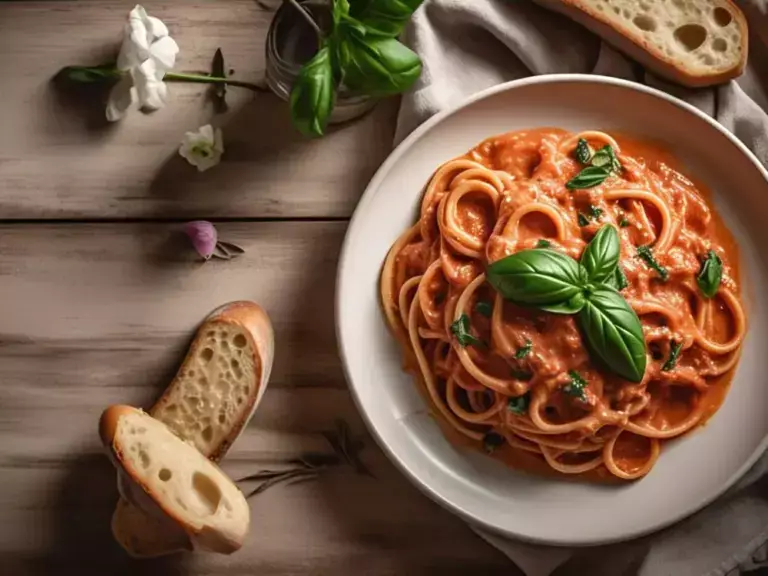 Long Squiggly Pasta