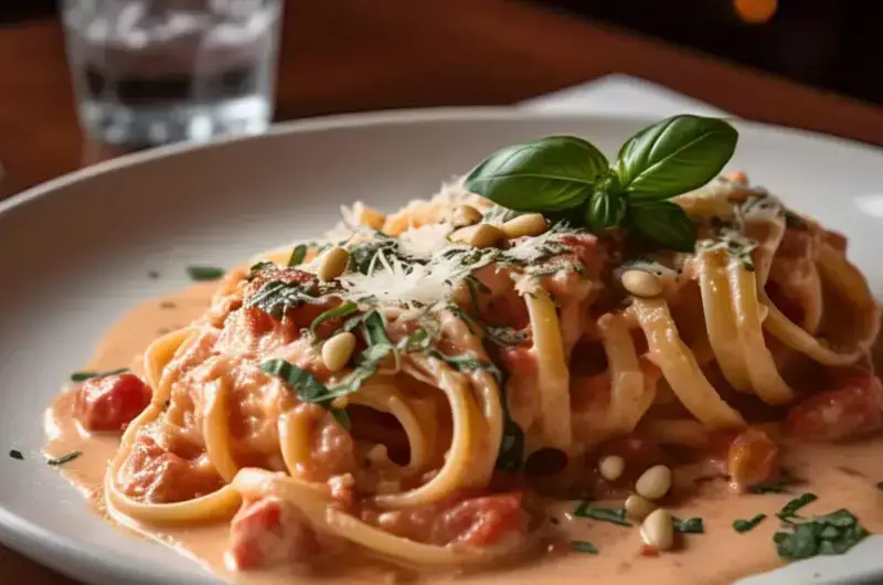 Long Squiggly Pasta
