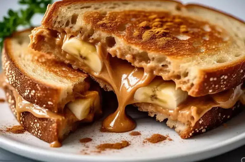 Peanut Butter Grilled Sandwich