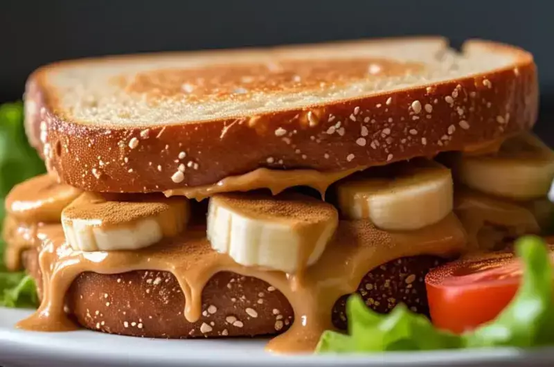 Peanut Butter Grilled Sandwich