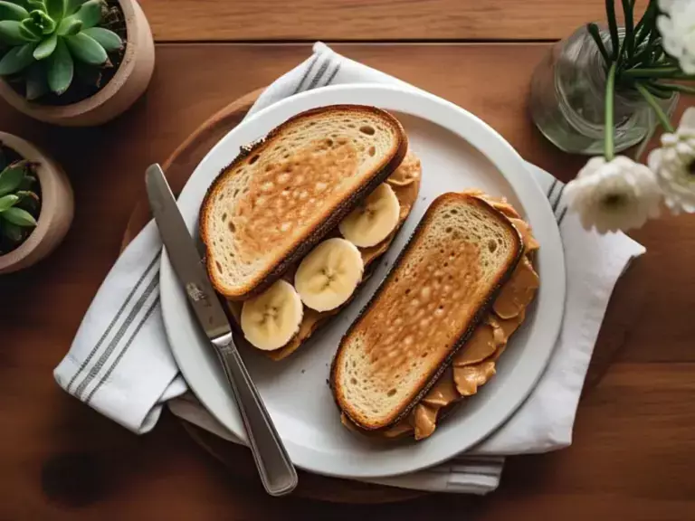 Peanut Butter Grilled Sandwich