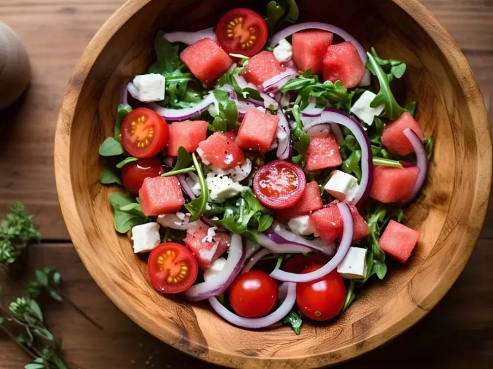 Watermelon Salad with Feta