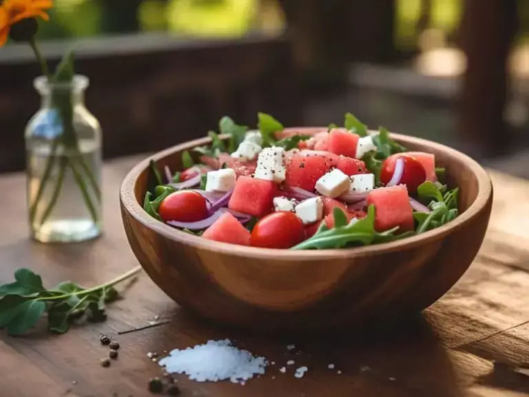 Watermelon Salad with Feta-2
