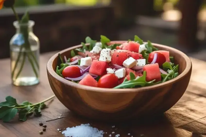 Watermelon Salad with Feta